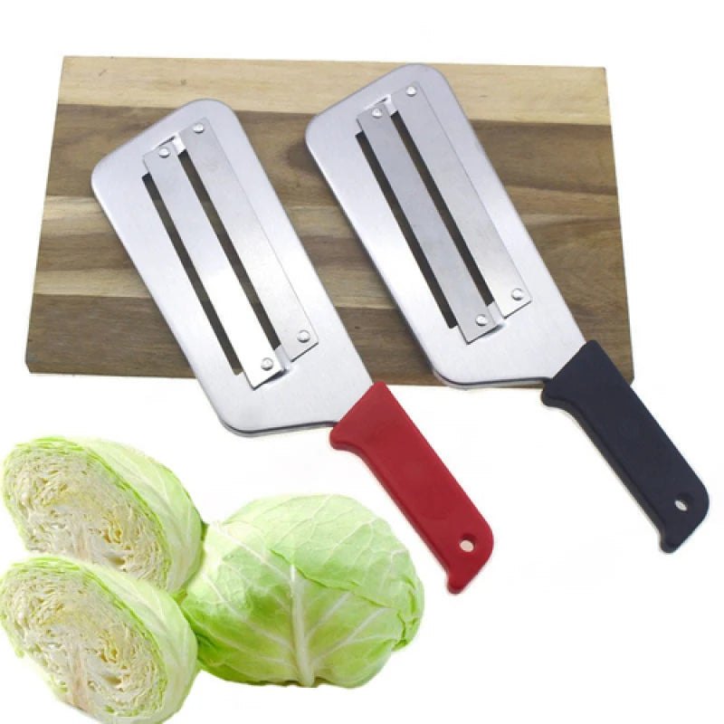 Multifunctional Stainless Steel Cabbage Slicer Kitchen Grater with Sharp Steel Blade for Fruit Vegetable Kitchen Cooking Gadgets